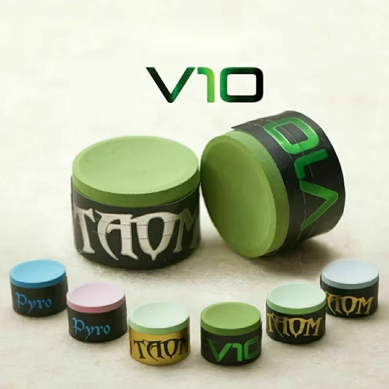 2026 V10 Billiard Round Chalk Blue/Green Colors Professional Chalk Snooker Cue Stick No-slip Pool Chalk Billiards Accessories