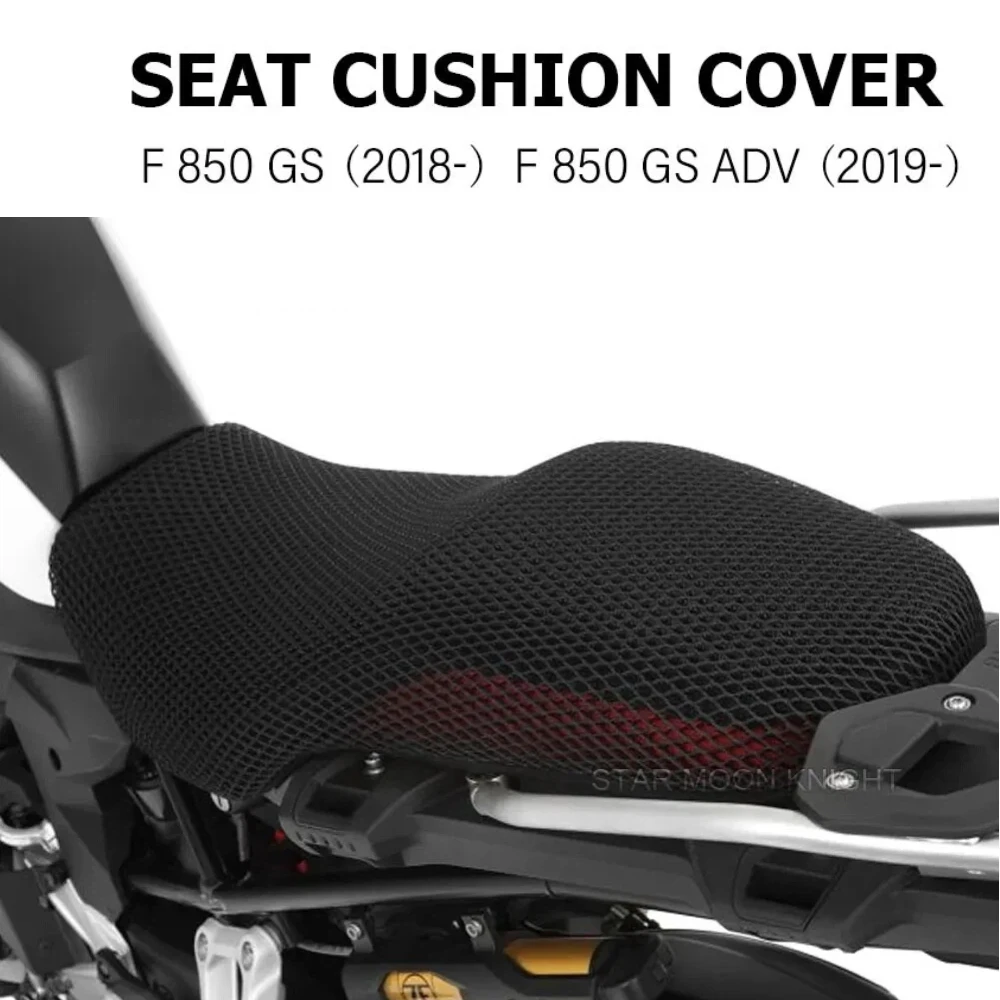 F850GS Seat Cover  For BMW F850 GS Adventure F 850 GS ADV 2018 2019- Motorcycle 3D Mesh Breathable Seat Cushion Cover Accessory