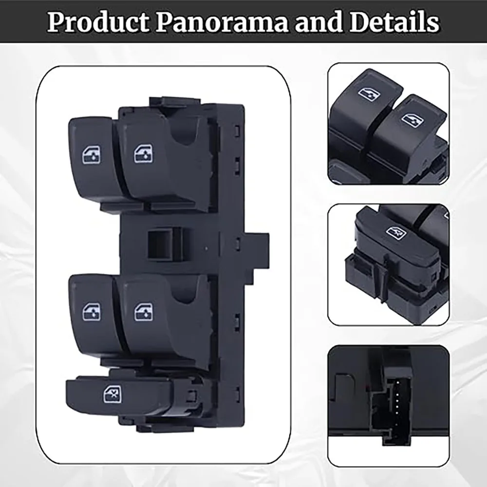 cars accessories 5G0959857D Power Window Switch For Volkswagen Golf 7 Passat 3G Seat Ateca Ibiza ST Leon