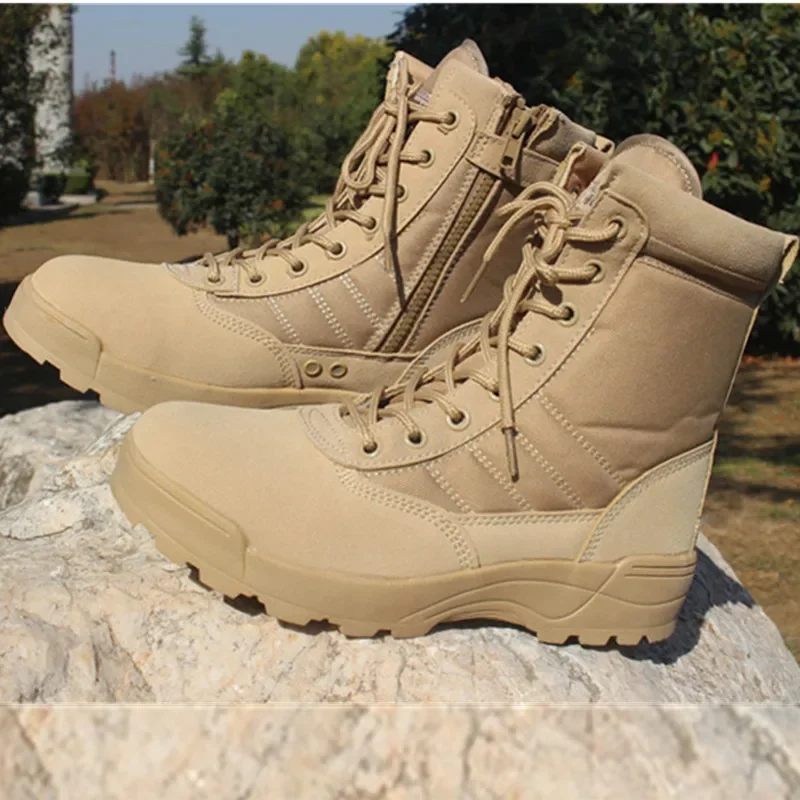 Tactical boots breathable high-top boot outdoor men's shoes desert boots combat boot tactical boot mountaineering