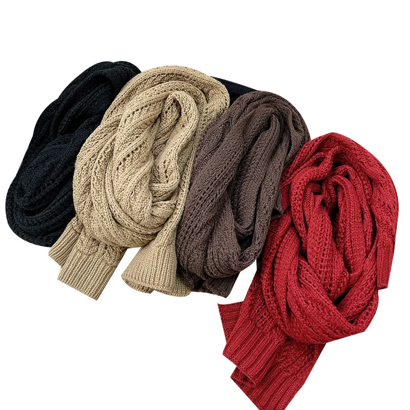 Autumn &Winter Kintted  Scarf Keep Warm Cashmere-like Acrylic Scarf For Women