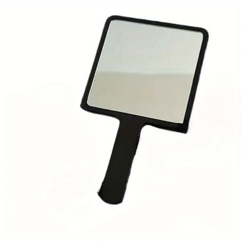 Portable Travel Makeup Mirror with Handle - Polished Plastic Frame, Dresser Mount, Unscented, Cartoon Theme - Perfect Gift for W