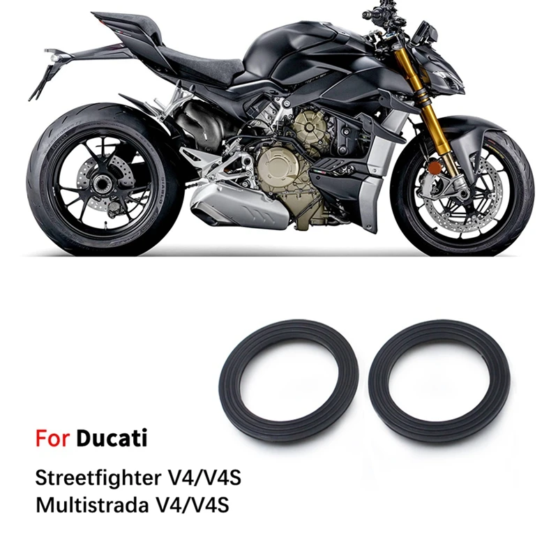 Motorcycle Cylinder Head Gasket Valve Cover Gasket Rubber Gasket For Ducati Streetfighter Multistrada V4 V4S