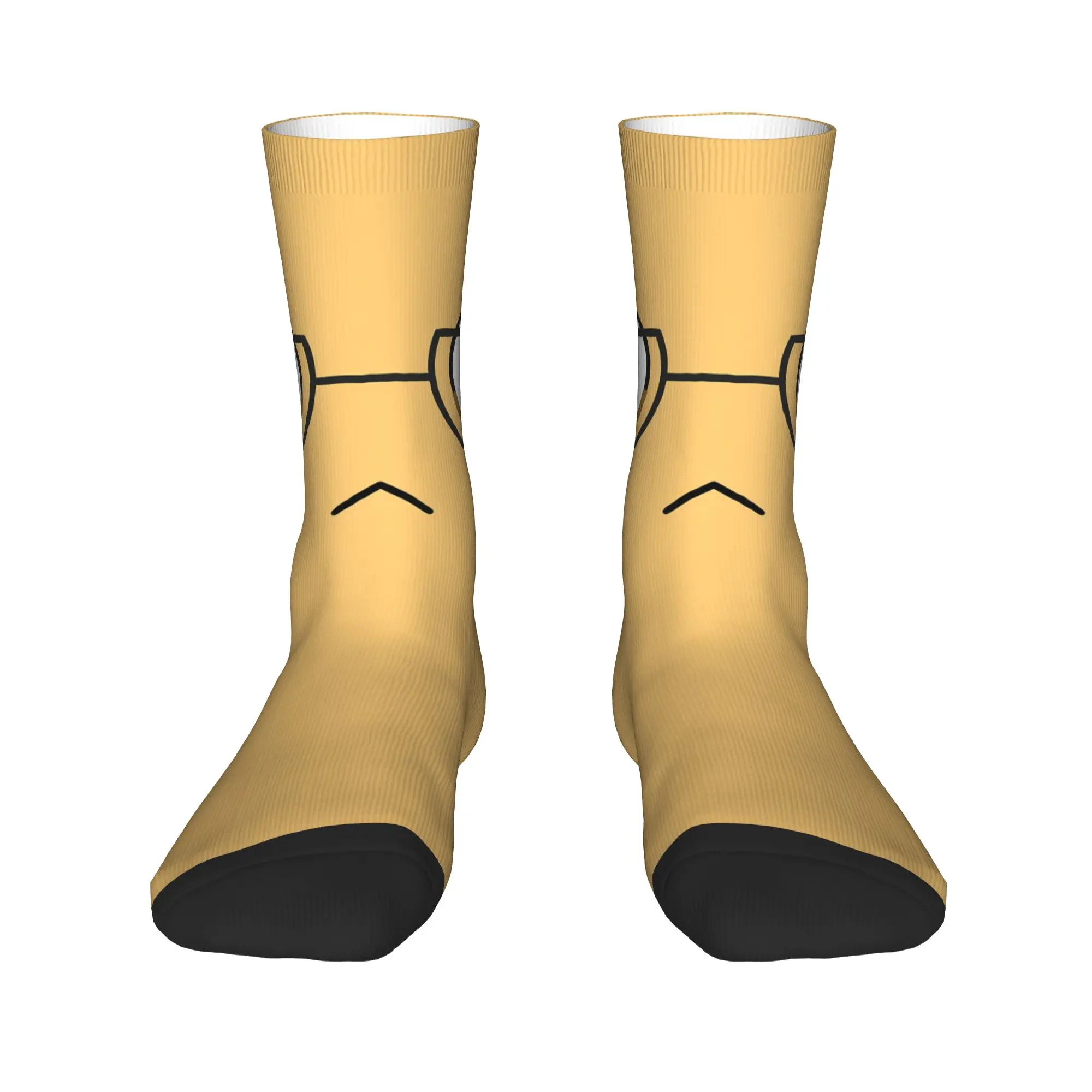 Animal Hospital Deer Doctor Glasses Anime Socks  Funny Stockings Couple High Quality Outdoor Socks Winter Anti Skid Socks