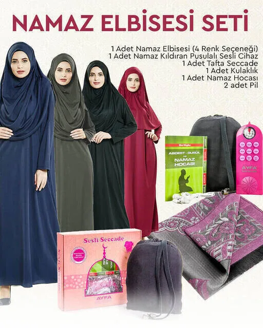 

IQRAH Prayer Dress Set