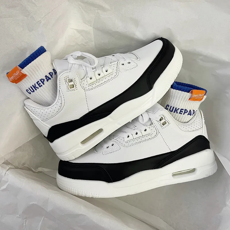 

Ретро кроссовки для папы, одинаковые мужские кроссовки Air-Cuioned, белые кроссовки Street-Sle с круглым носком, весенне-летние повседневные кроссовки