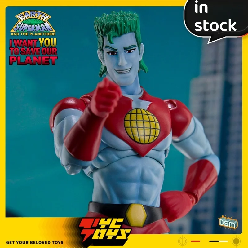 

New Greattoys Gt Dsm Earth Superman 1/12 Mobile Doll Handmade In Stock