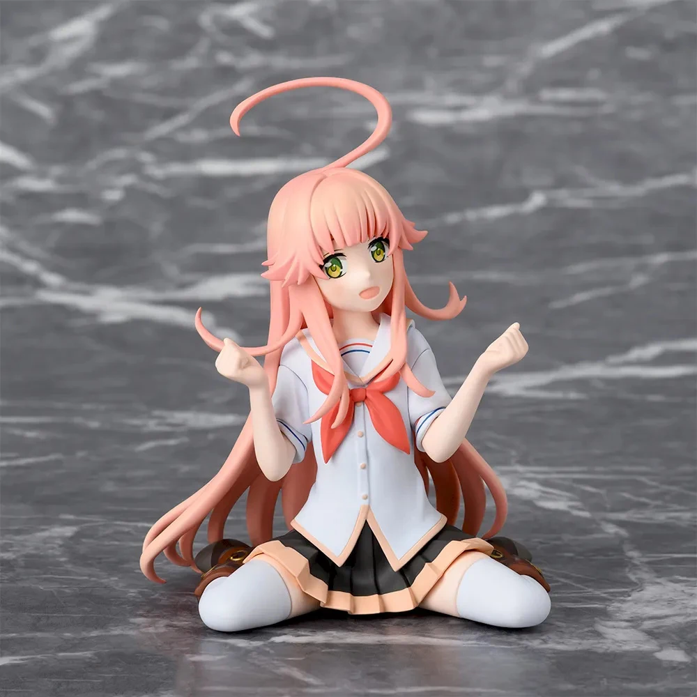 JP In-Stock SEGA Nukitashi Island Animation Inami Hiyomi Tonkatsu جائزة الشكل، بلاستيك، ملصق ليزر JP/السفينة السريعة، جامعي جديد