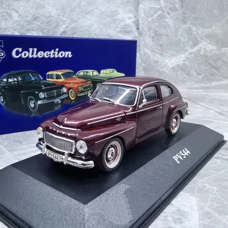 

Коллекционная модель автомобиля PV544 из литого сплава в масштабе 1/43, статическая, для демонстрации, сувенир, подарок, украшение