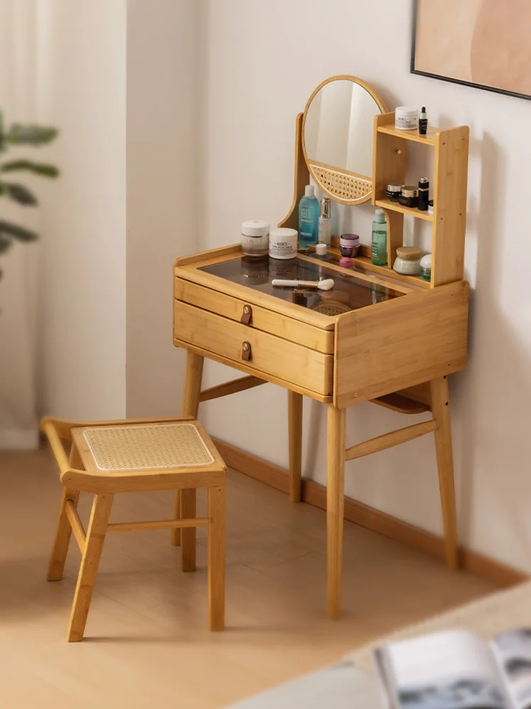 2025 nuovo comò camera da letto tavolo da trucco piccolo appartamento tavolo da trucco comodino armadio petto integrato semplice armadietto