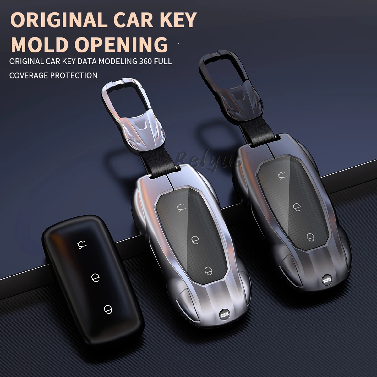 Zinklegierung Silikon Autoschlüssel-Hülle für Geely Galaxy EX5 E5 EMI Proton E.MAS 7 5 E8 Starry 8 Cityray L6 L7 – Detail 5