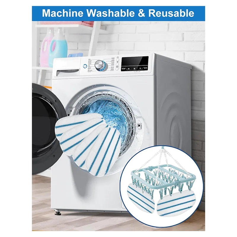 KEOL-Ersatz Steam Mop Pads Steam Mop Cleaner Mikrofaser Pur Steam Mop für die Bodenreinigung von Dampfgarern