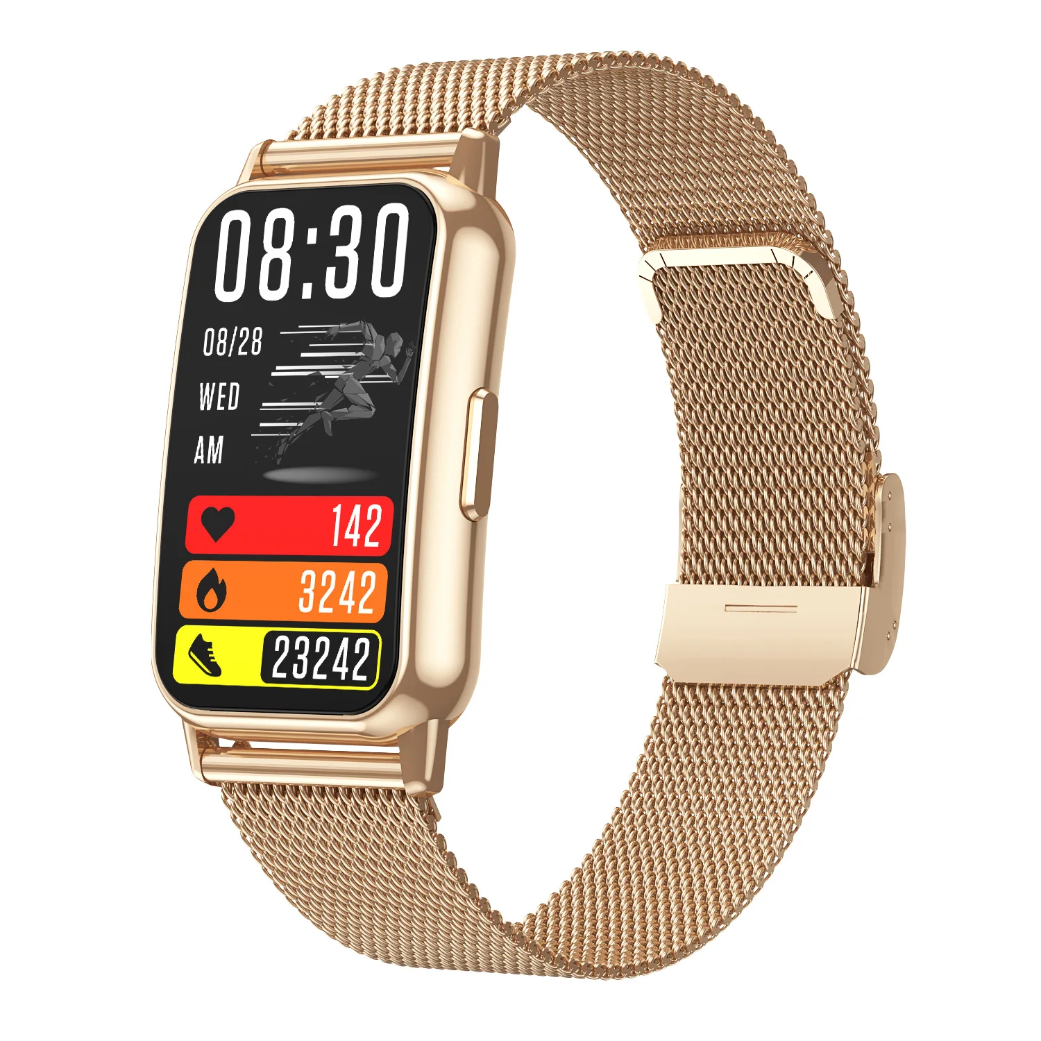 

CY22 Smart Watch Women Health Fitness Tracker Heart Rate Sleep Monitor Bluetooth Multi Sports Wearable