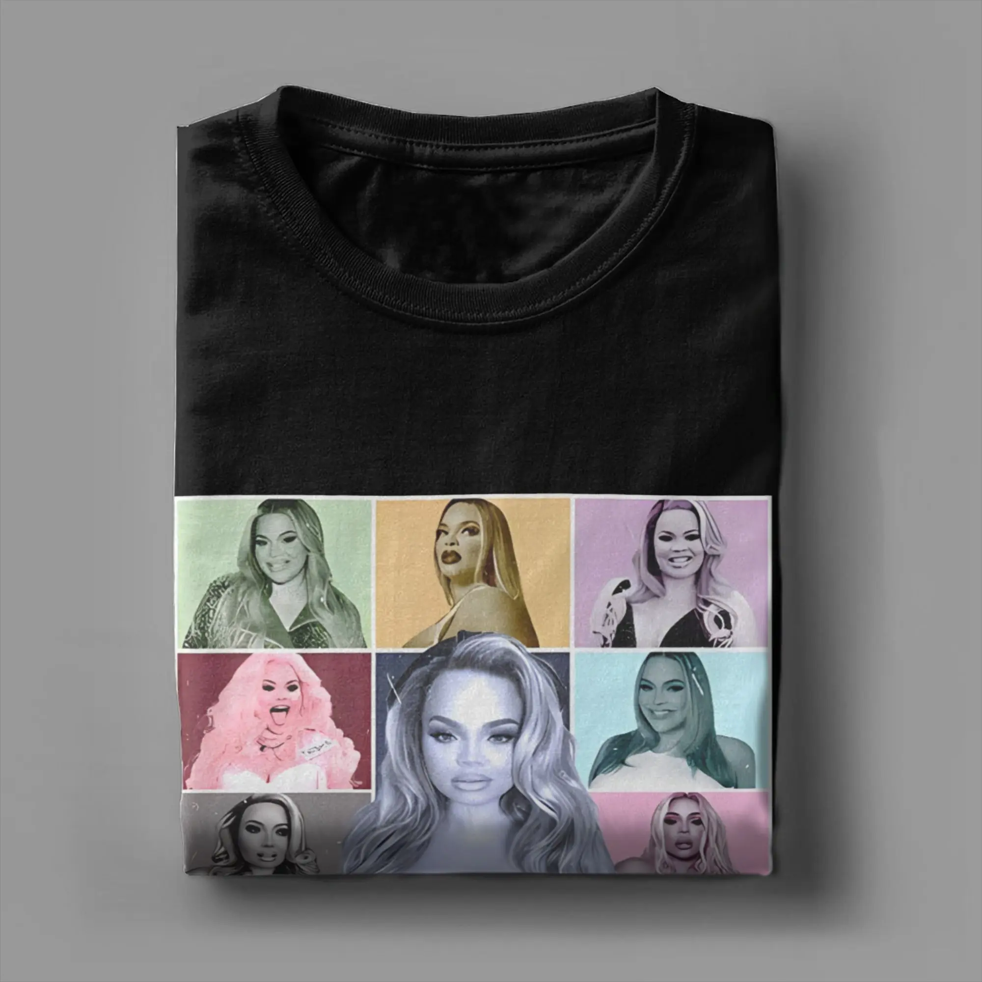 Trisha Paytas YouTuber  T Shirt Summer  Novelty T Shirts Men's 100% Cotton O Neck Plus Size Tees Short Sleeve Streetwear Tops