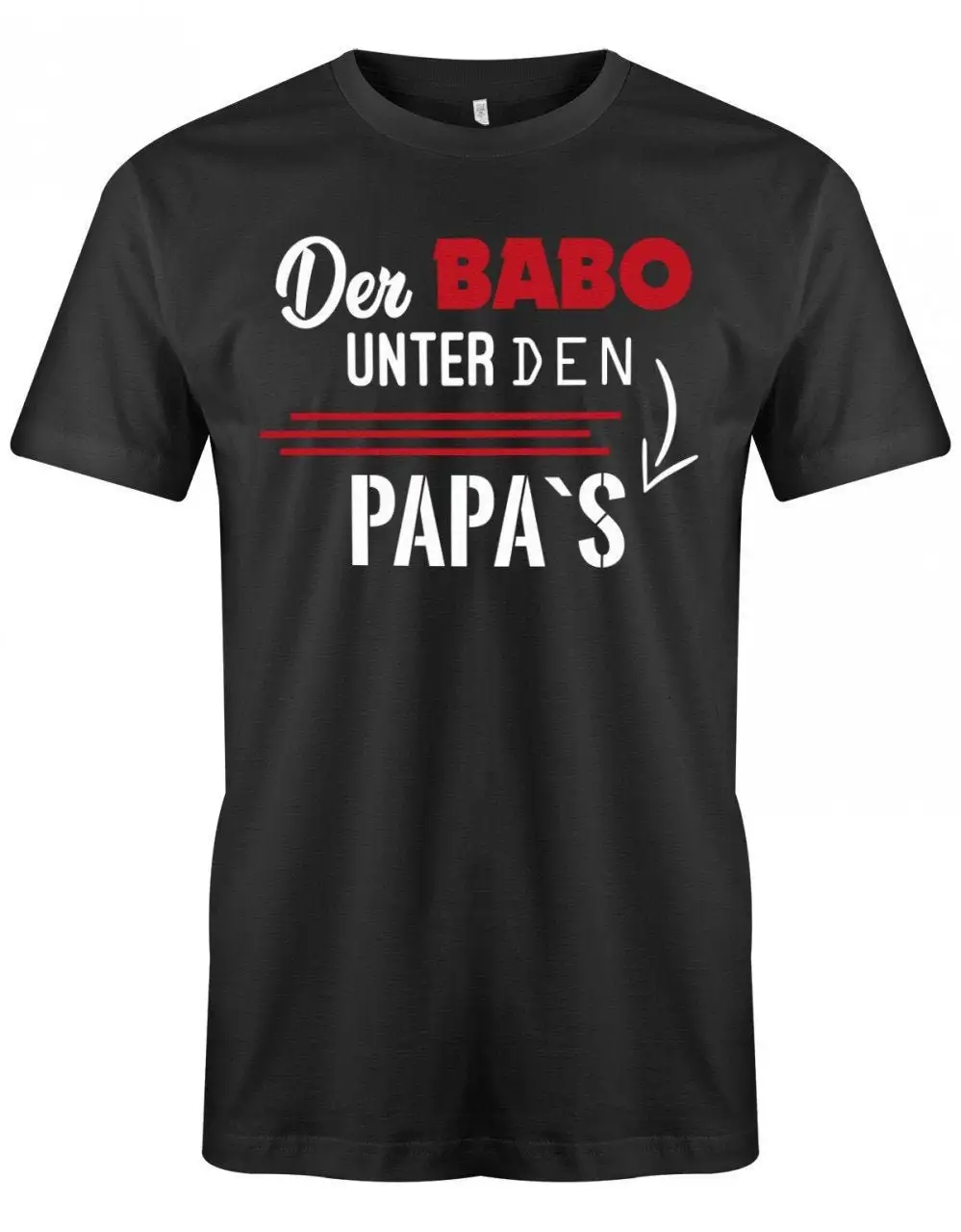 

Футболка Papa Der Babo Unter Den Papas Mit Namen geschenkidea