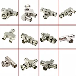 BNC high frequency coaxial adapter All copper BNC Revolution BNC female tee Q9 head RF connector BNCJK