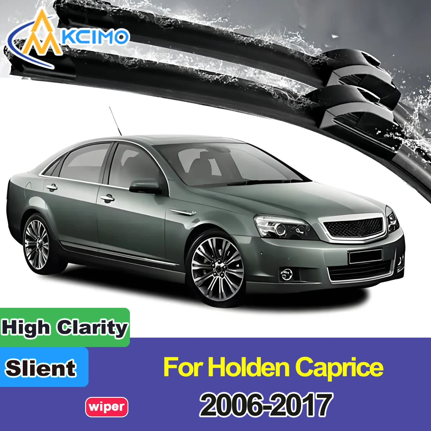 

2PCS New Wiper Blades for Holden Caprice WM/WN 2006-2017 Holden Statesman HSV Grange Chevrolet Caprice Buick Park Avenue Daewoo