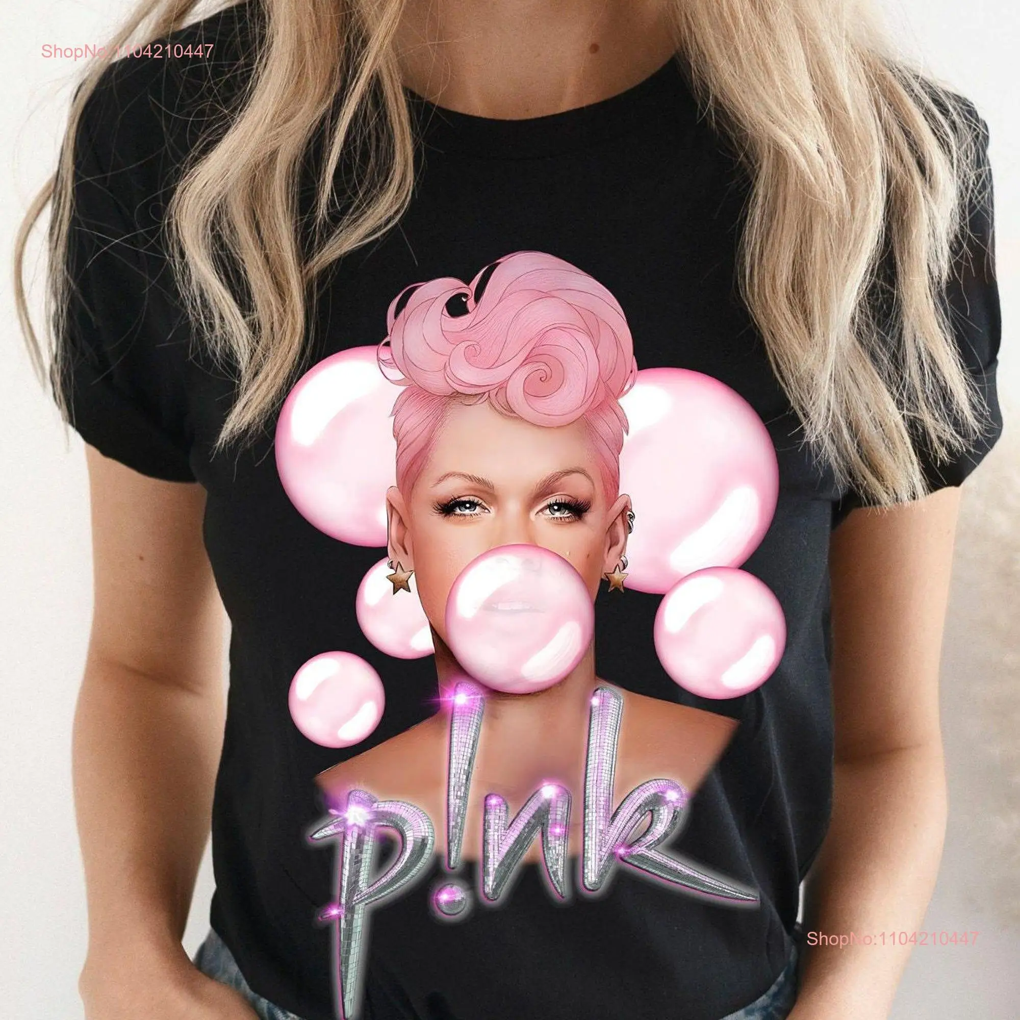 P nk Pink Singer Summer Carnival 2024 Tour T Shirt Fan Lovers Music Trustfall Album Concert long or short sleeves