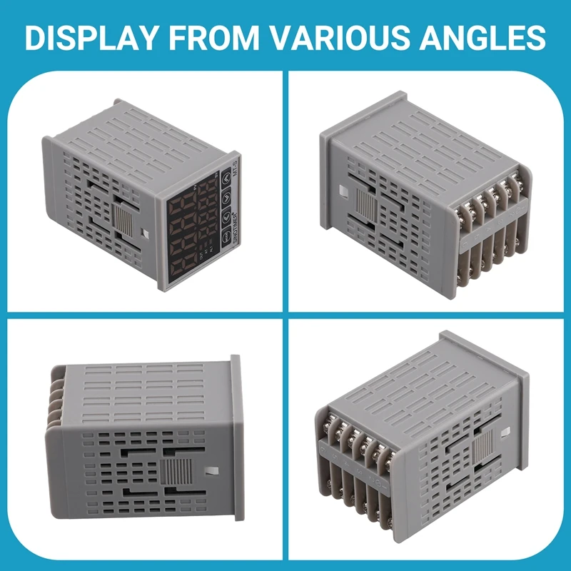 SINOTIMER PID Temperature Controller Kit Intelligent Digital Display Temperature Controller Thermostat