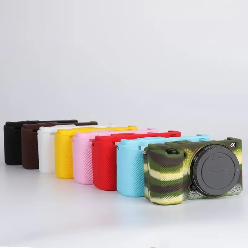 Zachte Siliconen Mouw Pantserbehuizing Body Cover Beschermer Frame Huid Voor Sony ZV-E10 Zve10 Camera Shell Beschermende Rubber Video Tas