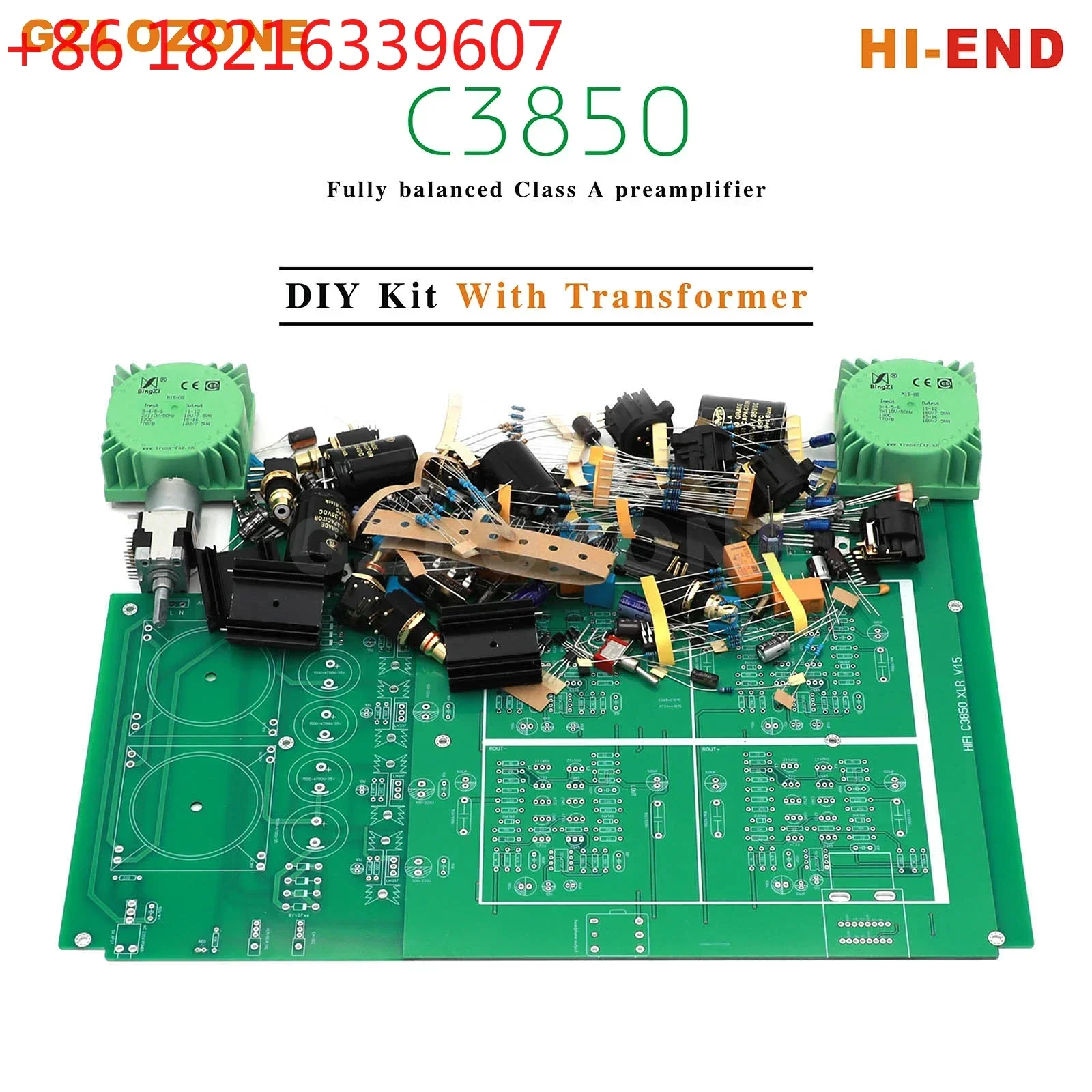 HIEND C3850 Fully Balanced Class A Preamplifier Board Reference Accuphase C-3850 Circuit