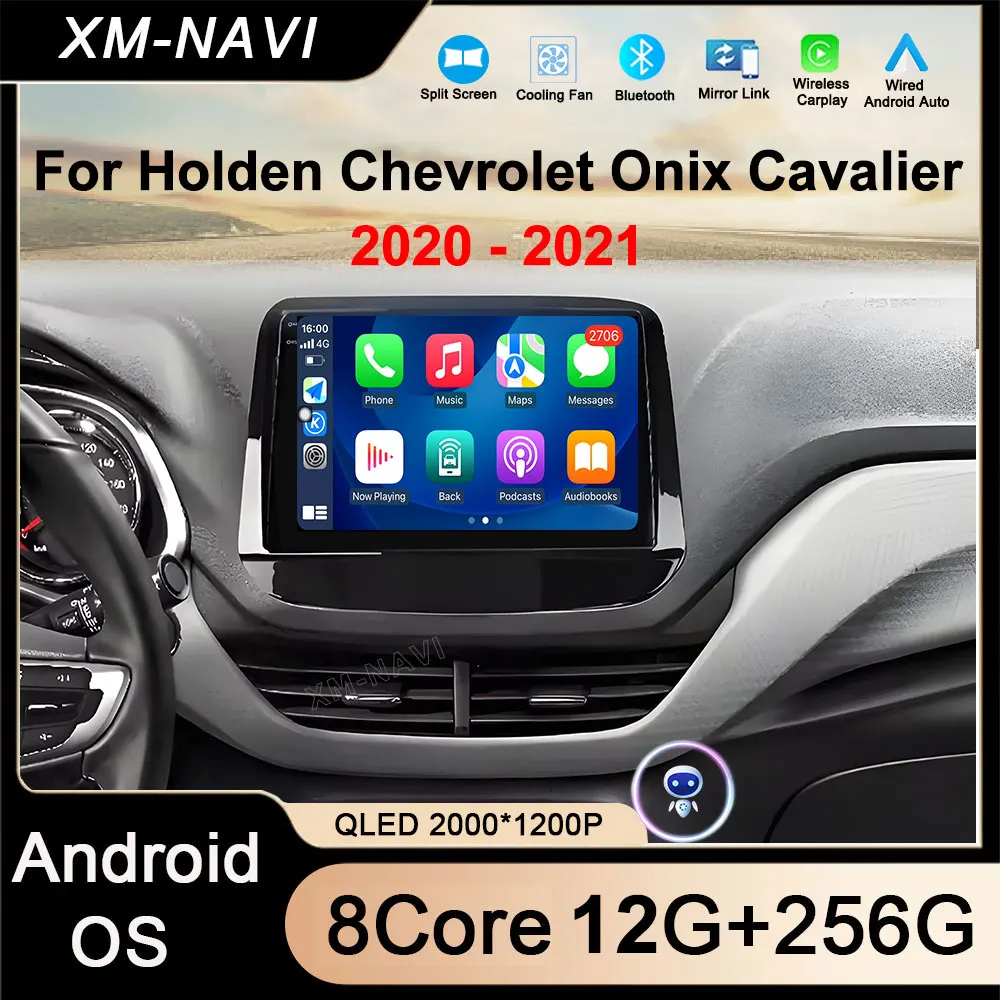 

2K Screen For Holden Chevrolet Onix Cavalier 2020 2021 Car Radio Wireless BT Carplay Navigation Android 14 AUTO Tools NO 2 DINS