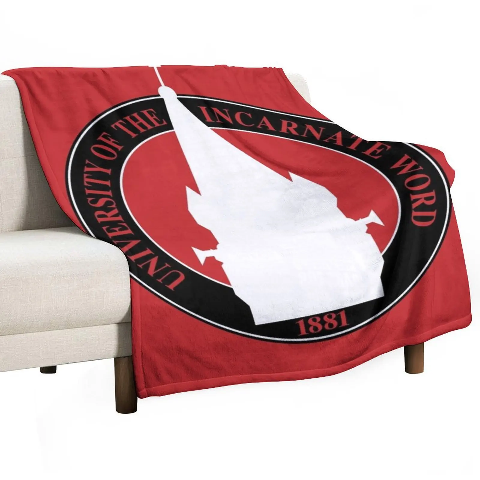 

University of the Incarnate Word Throw Blanket Softest Luxury St Blankets