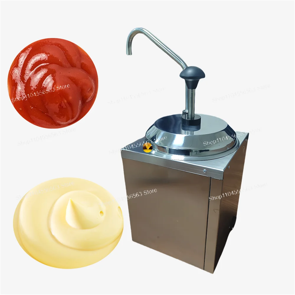 2.5L Electric Cheese/Sauce Pump Dispenser - Commercial Warmer for Chocolate/Butter (Restaurant Use)
