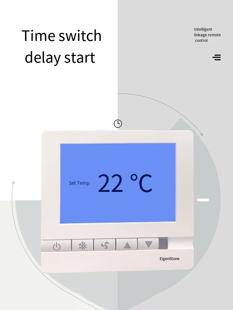 Aqara Thermostat S2 Central Air Conditioning Controller Floor Heating Controller Work For Xiaomi Mijia Mi Home APP Smart Home