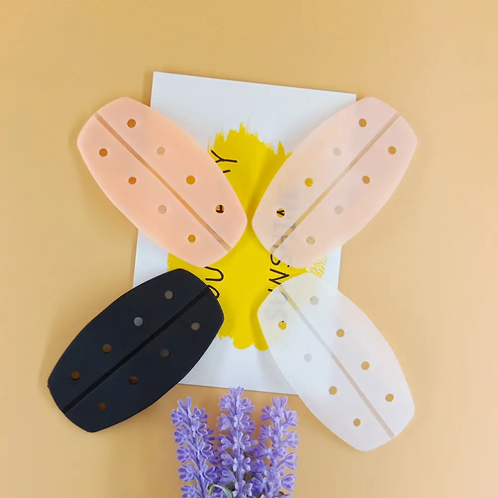 

6Pcs Invisible Shoulder Pads Women's Breathable Silicone Non-Slip Strap Inserts Cushioning Support for Narrow Shoulders Seamless
