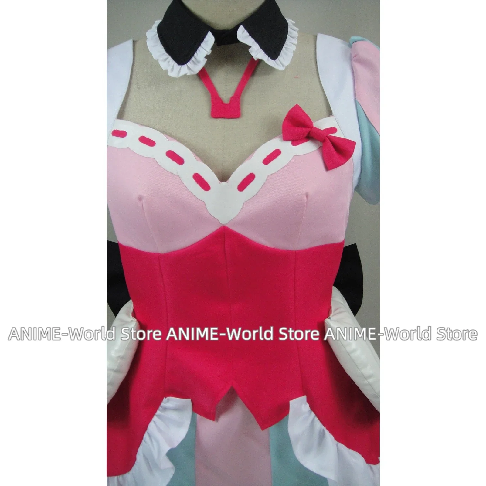 《Custom Made》Macross Delta Makina Nakajima Cosplay Costume Dress Halloween Carnival outfit Shoes Wig