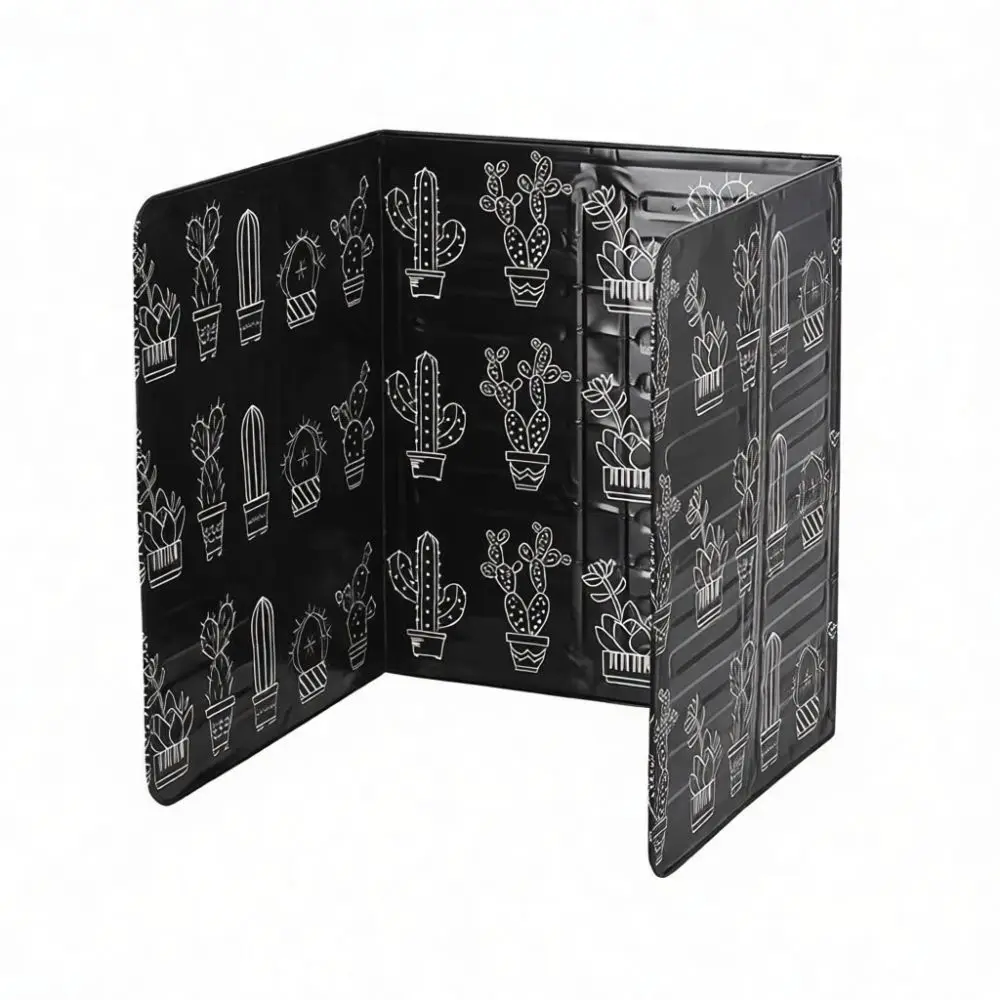 Foil Kitchen Stove Protector Shield Oil Splash Guard Heat Insulation Barrier Foldable Cooking Anti Splatter Screen