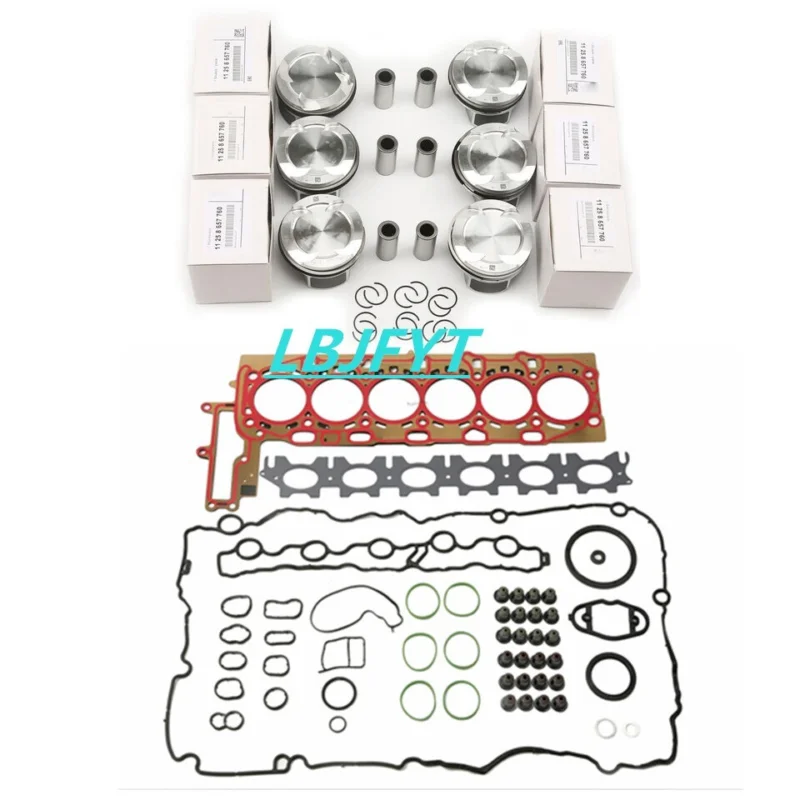 

Engine gaskets overhaul repair kit set fit for BMW M140i M240i 340i 440i 540i 740i X3 F20 F21 F22 F23 F30 F31 F32 F33 F36 G20