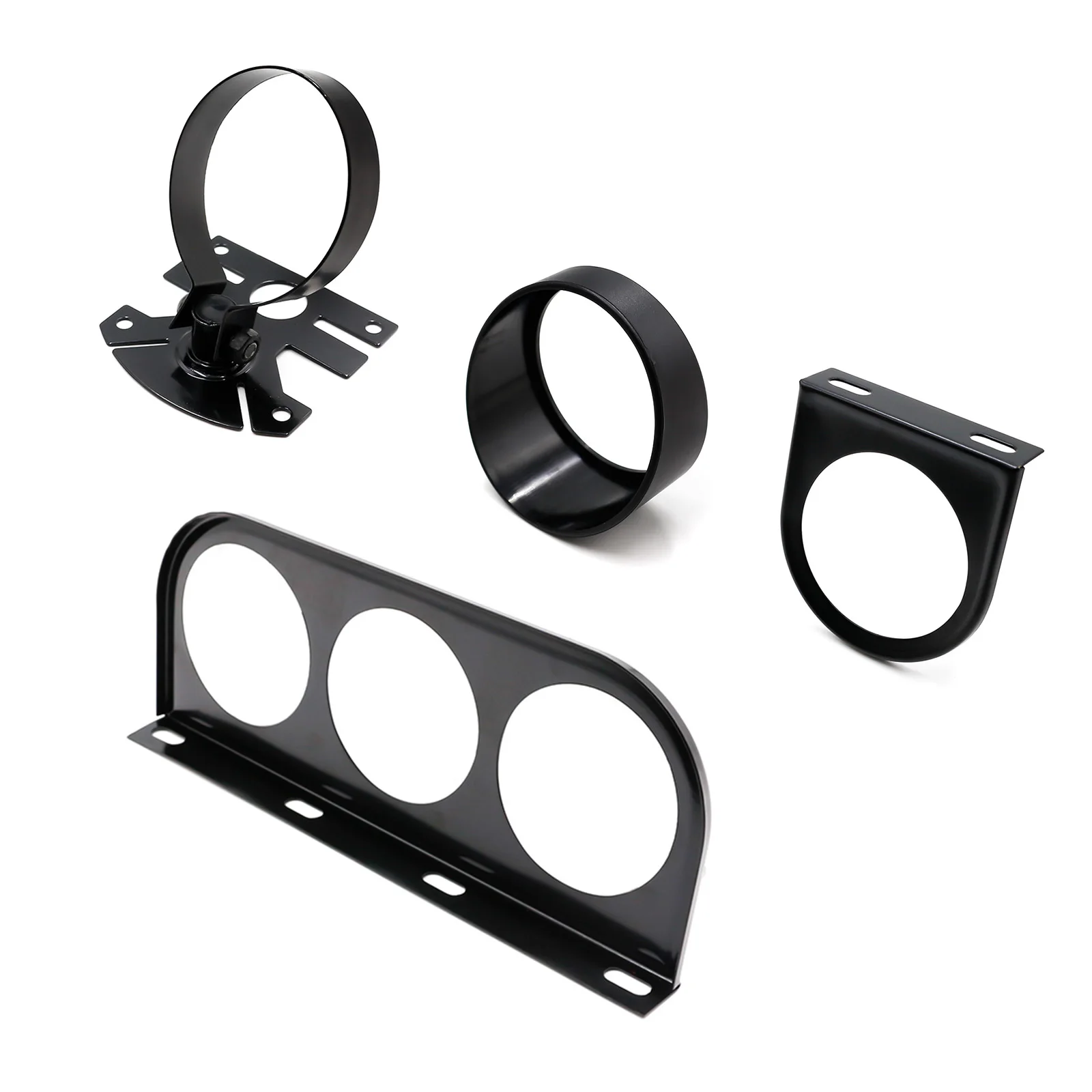 Universal 2INCH 52mm Car Meters Holder Black Single Double Triple Car Gauge Pod for Left Right Drive Car for 2 Inch 52mm Gauges - Image 3