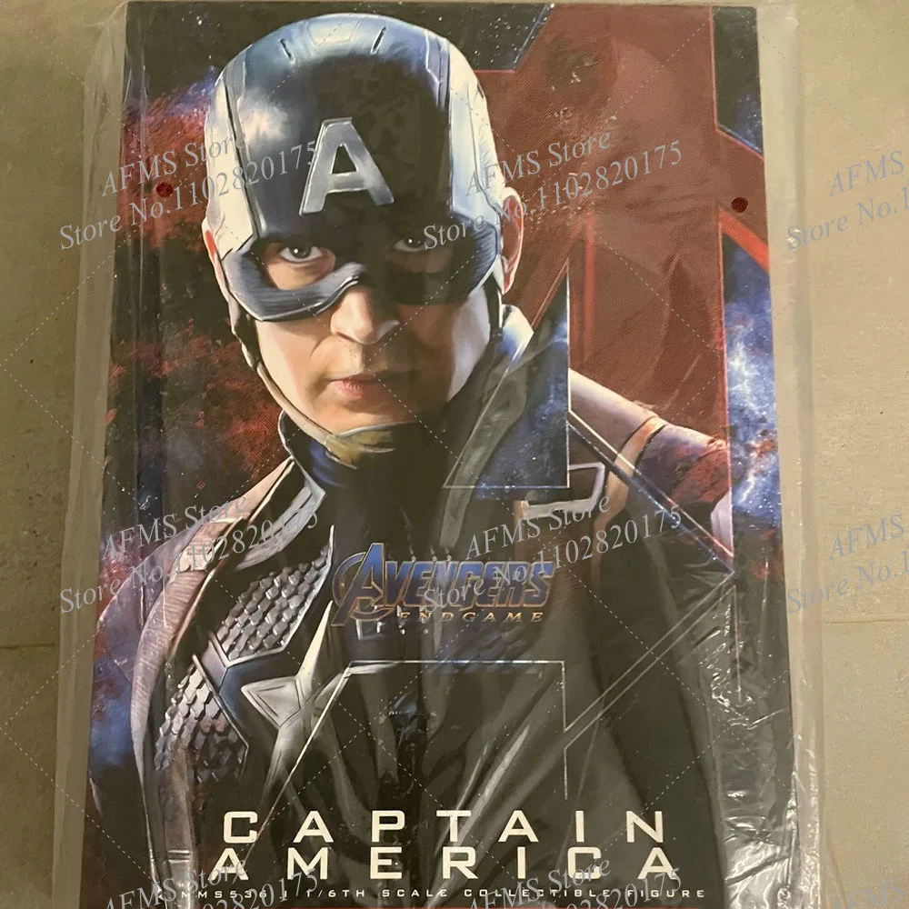 

Original HOTTOYS MMS536 1/6 Scale Collectible Figure Captain America Chris Evans Handsome 12Inch Men Soldier Action Figure Body