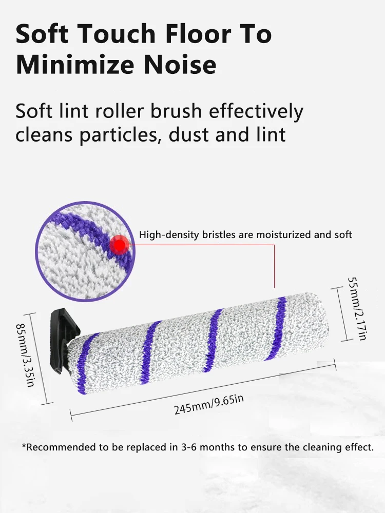 جهاز آلي لتنظيف الأرضيات مكنسة كهربائية فرشاة رئيسية مجموعة مرشح Hepa الملحقات المنزلية NARWAL S1 YJSC001 قطع الغيار