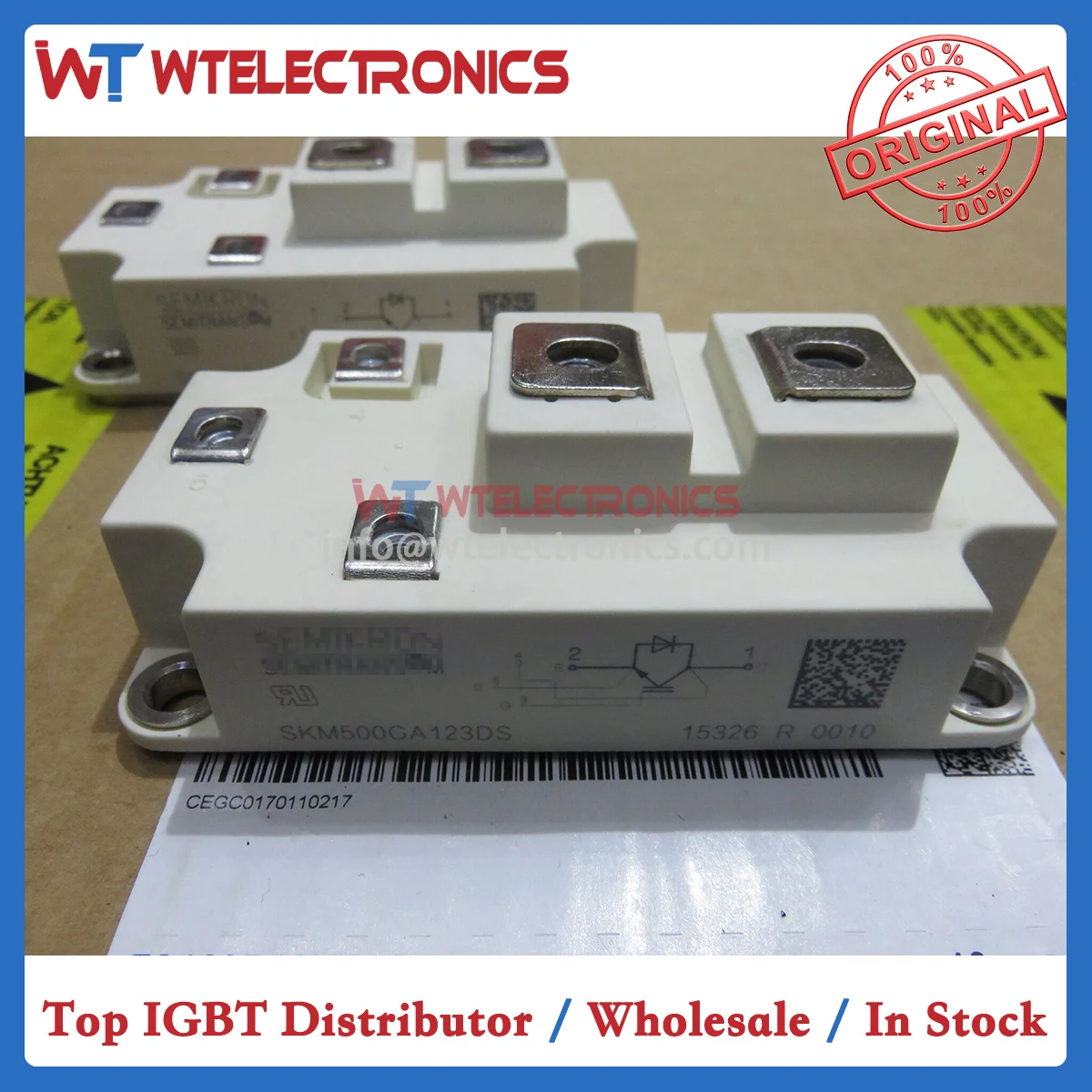 

New Original SKM500CA123DS IGBT Module SKM500CA123DS