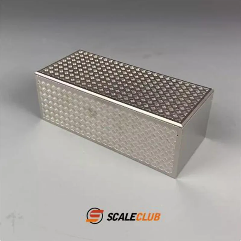 Scaleclub-caja de batería de coche, balasto, cubo, caja de herramientas, modelo de camión LESU, 1/14