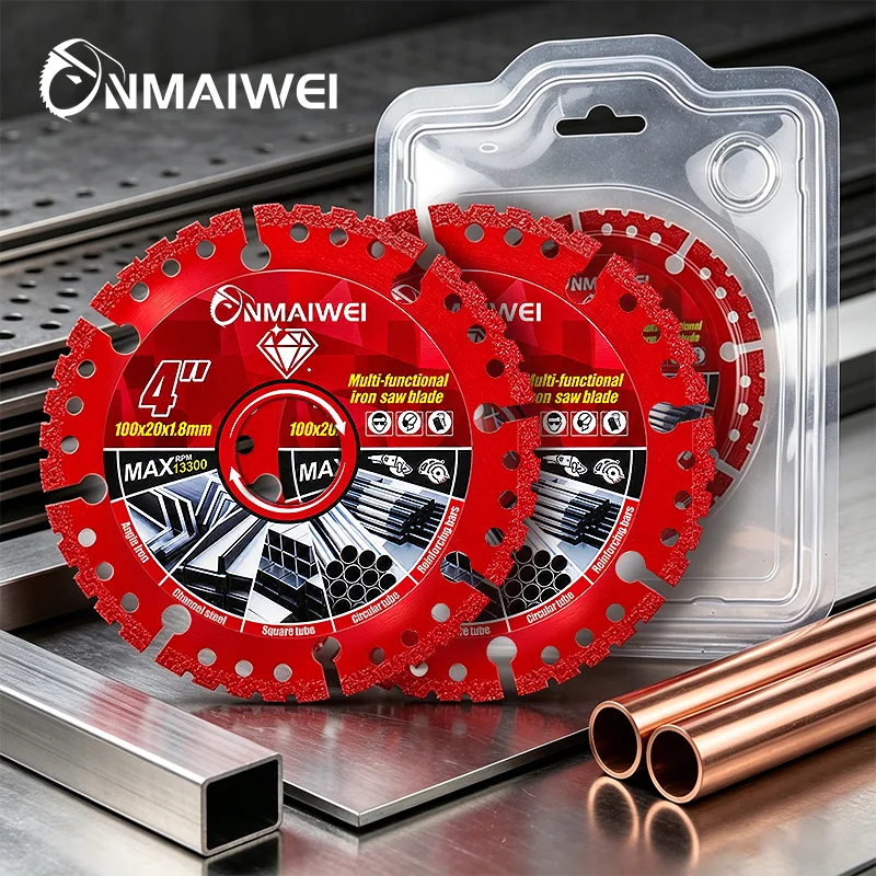 4.5“/5”Diamond Cutting Disc Metal Saw Blade for Angle Grinder Diamond Cutting Wheel for Metal Rebar Steel Iron