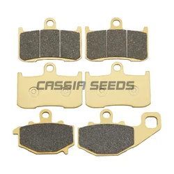 Motorcycle front and rear brake pads for Kawasaki ZX9R ZX-9R 2002-2004 Z1000 2003-2006