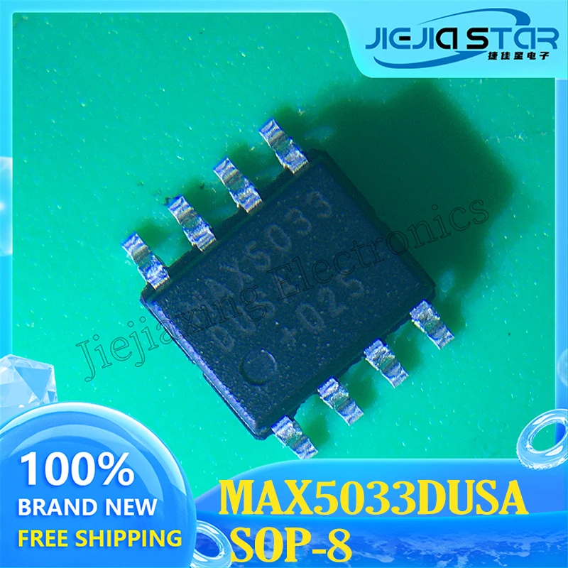 منظم تبديل الإلكترونيات الأصلي ، جديد ، متوفر في المخزون ، IC MAX5033DUSA ، MAX5033 ، SOP8