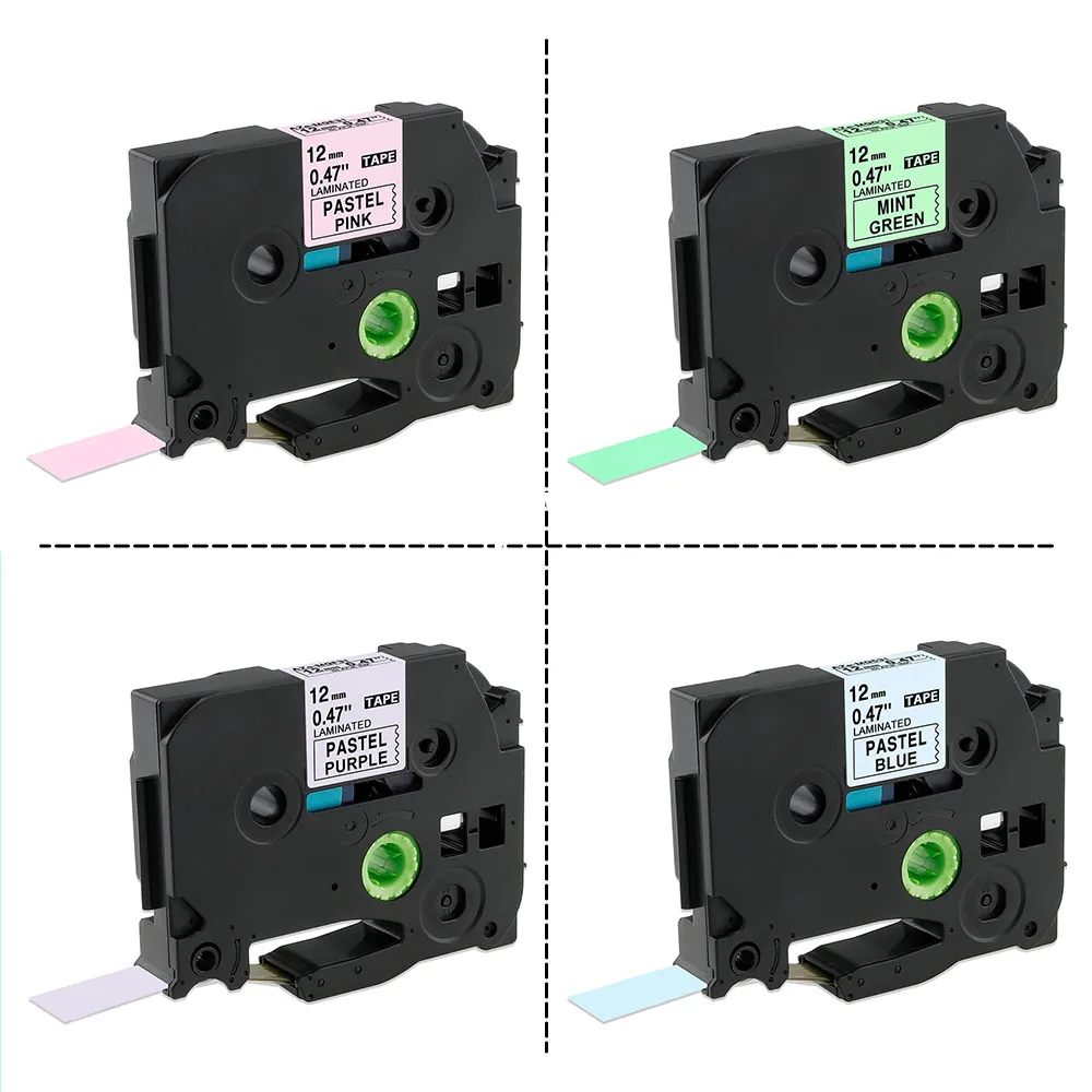 شريط ملصقات متوافق مع العلامة التجارية ، TZe-، 12 bth110 ، 1.2 ، MQE31 ، MQG31 ، PTH110 ، طابعة ، 1
