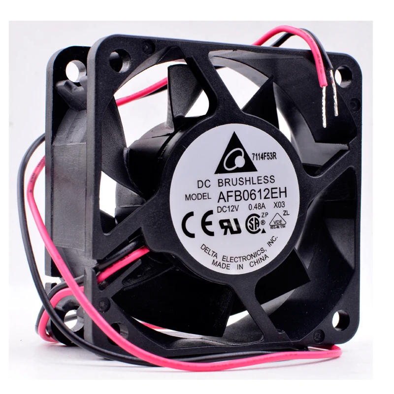 AFB0612EH 6cm 6025 12V 0.48A inverter chassis large air volume cooling fan