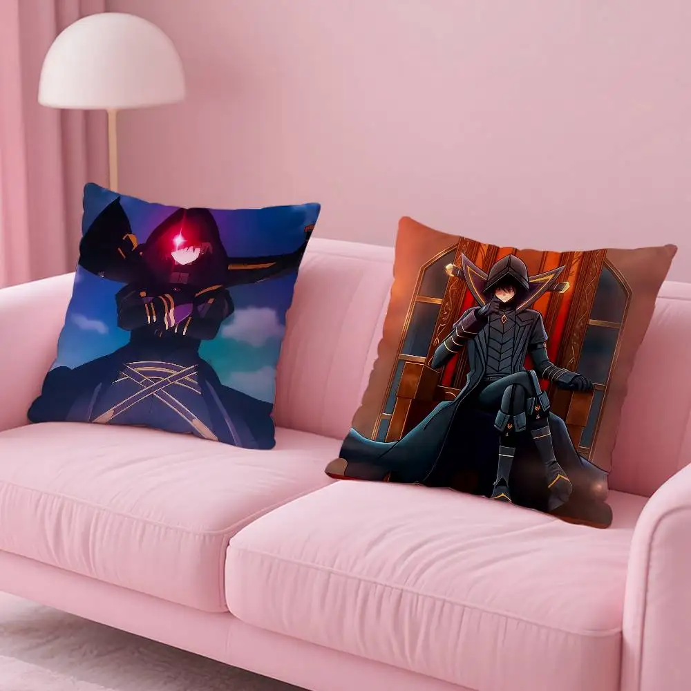EminenceIn Shadow أنيمي كيس وسادة نمط مطبوعة المخدة لغرفة المعيشة غطاء وسادة أريكة وديكور غرفة نوم
