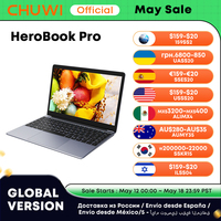 CHUWI Herobook Pro / Herobook Plus Laptop Windows 11 Laptop 14.1inch / 15.6inch FHD Intel N4020 LPDDR4 8GB 256GB SSD Computer PC