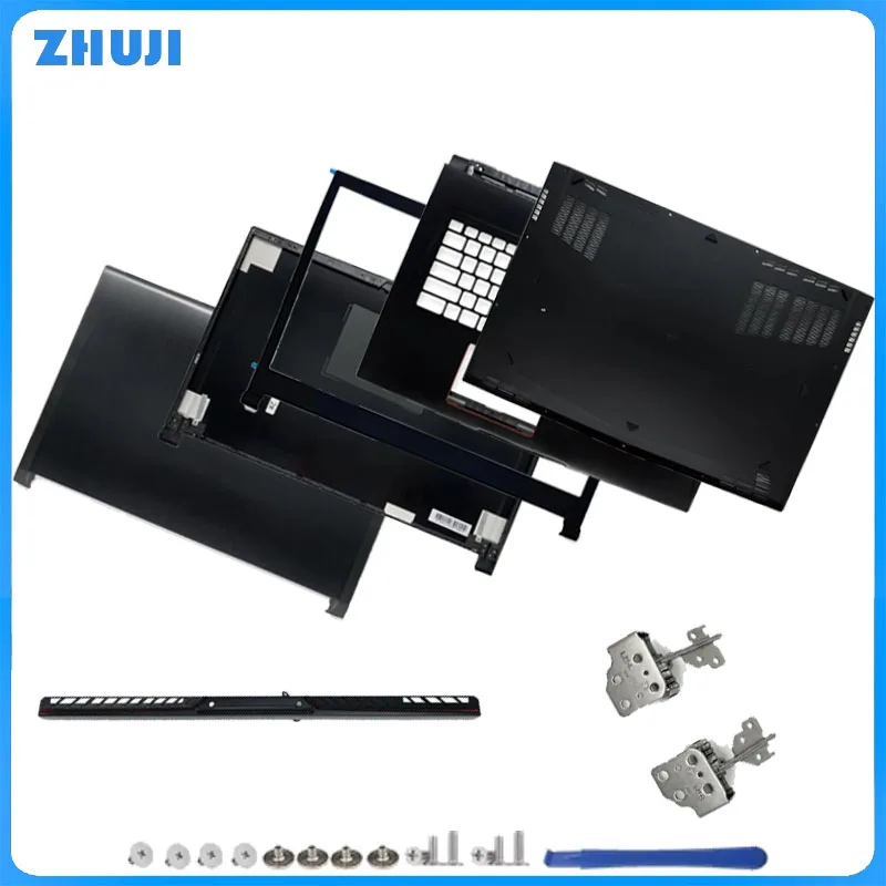 Laptop Cover LCD back case Screen border frame palm rest bottom shell For GS73 GS73VR MS-17B1 MS-17B3 17B5 hinge cover upper