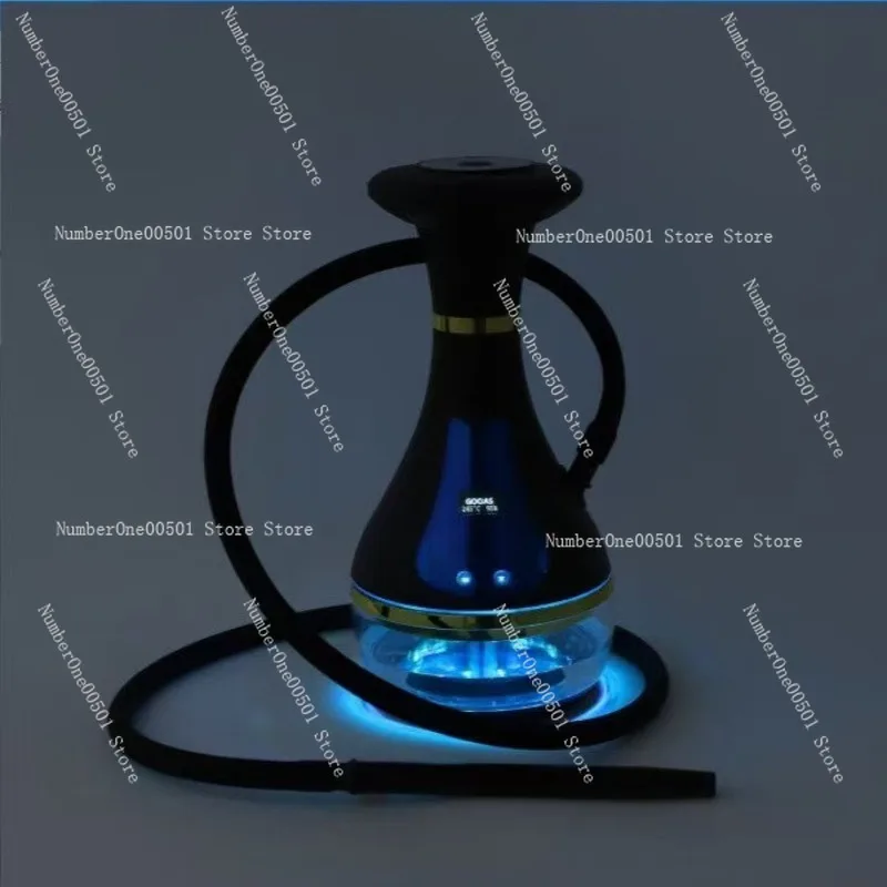 

Smart Electric Hookah Shisha Set Portable Travel Electronic Hookah High Quality Shisha with LED Display