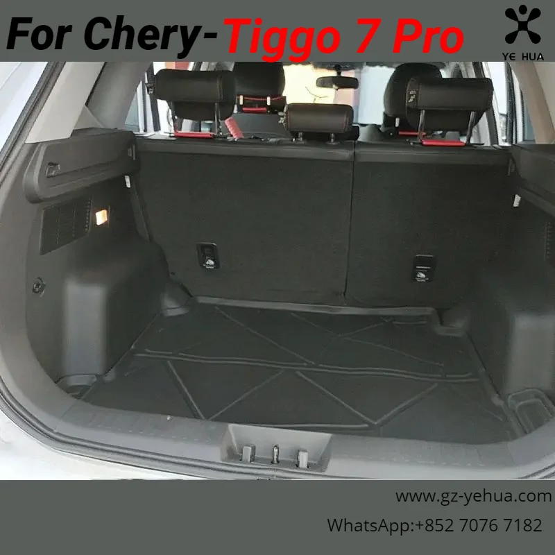 Chery Tiggo 7 Pro 2021 2022 2023 2024 Cargo Liner Waterproof Durable Trunk Floor Mat Specialized TPO Car Accessories Interior