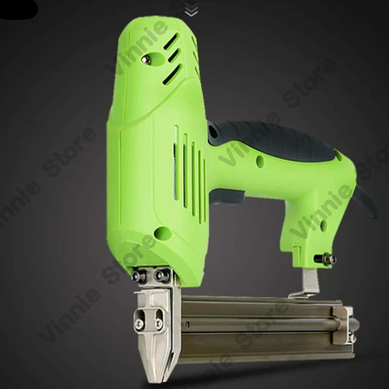 

Electric Nailer and Stapler Furniture Staple Gun for Frame with Staples & Nails Carpentry Woodworking Tools F30 Straight Nails