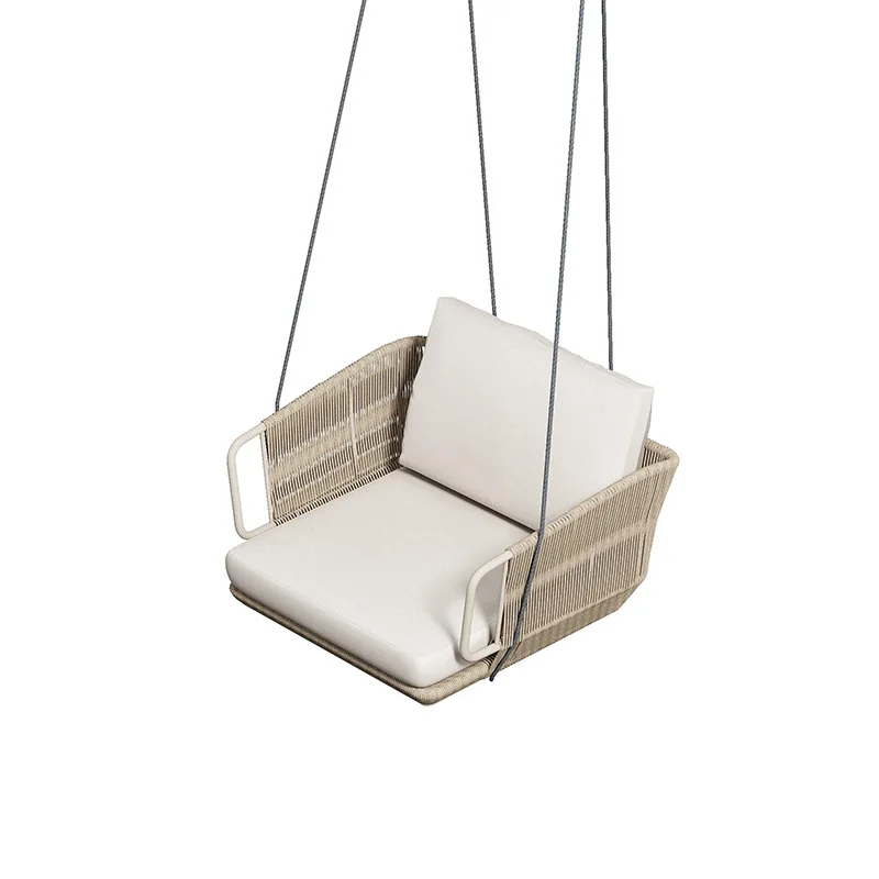 

Outdoor Garden Swing Hanging Basket Swing Internet celebrity Single Hanging Chair Outdoor Cradle Chair